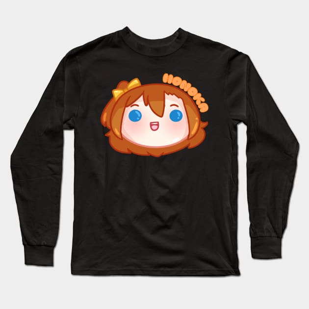 Love Live Blob- Honoka Long Sleeve T-Shirt by PlatyBara